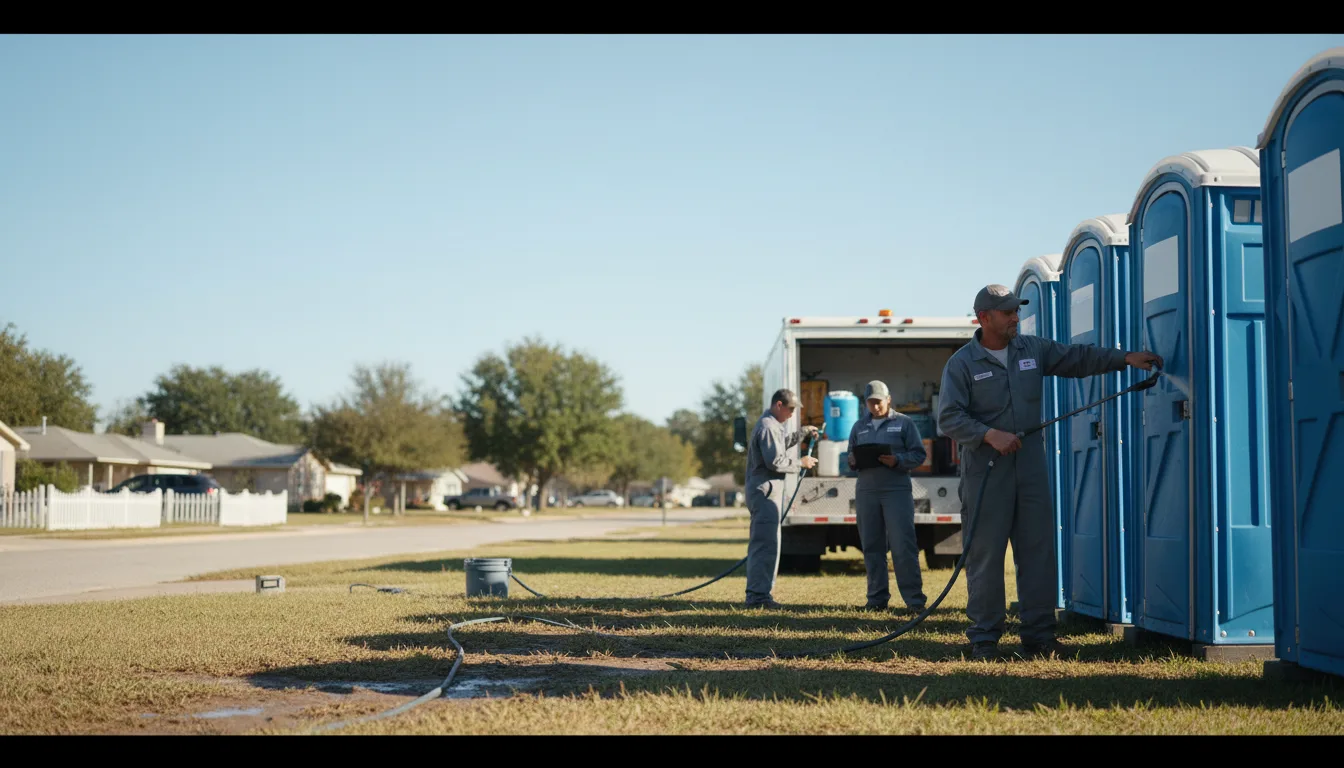 Long-Term Portable Toilet Rental in Jacksons Gap, AL near me